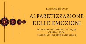 Laboratorio sull'Alfabetizzazione delle emozioni